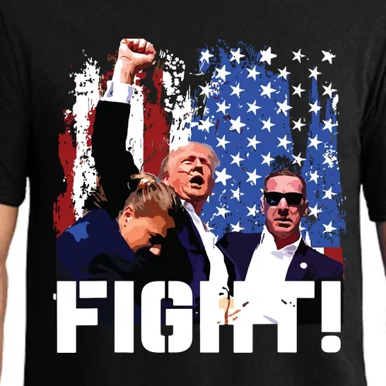 Donald Trump Fist Pump Pajama Set