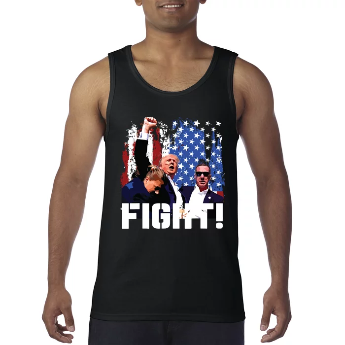 Donald Trump Fist Pump Tank Top