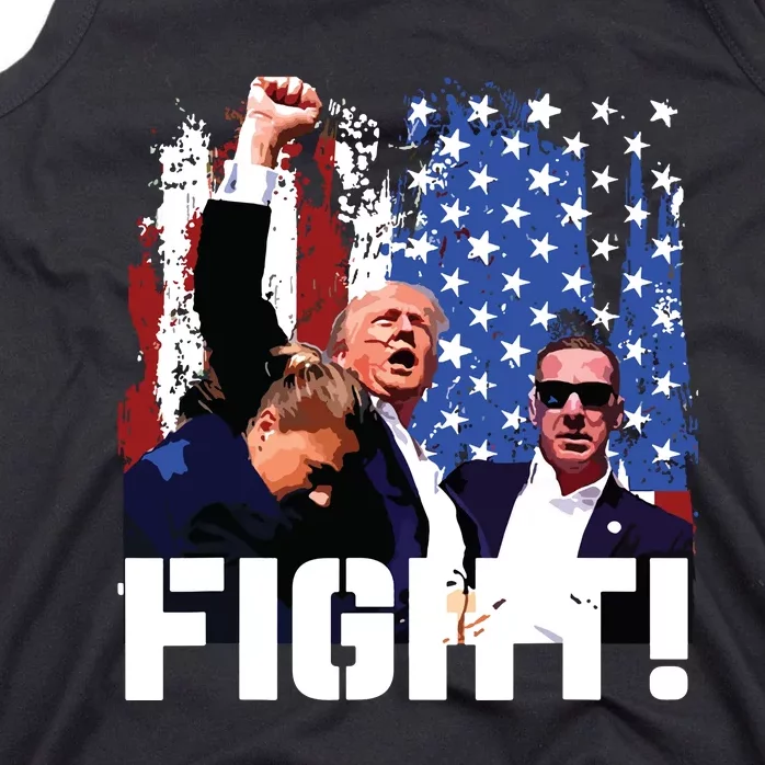 Donald Trump Fist Pump Tank Top