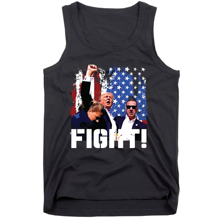 Donald Trump Fist Pump Tank Top