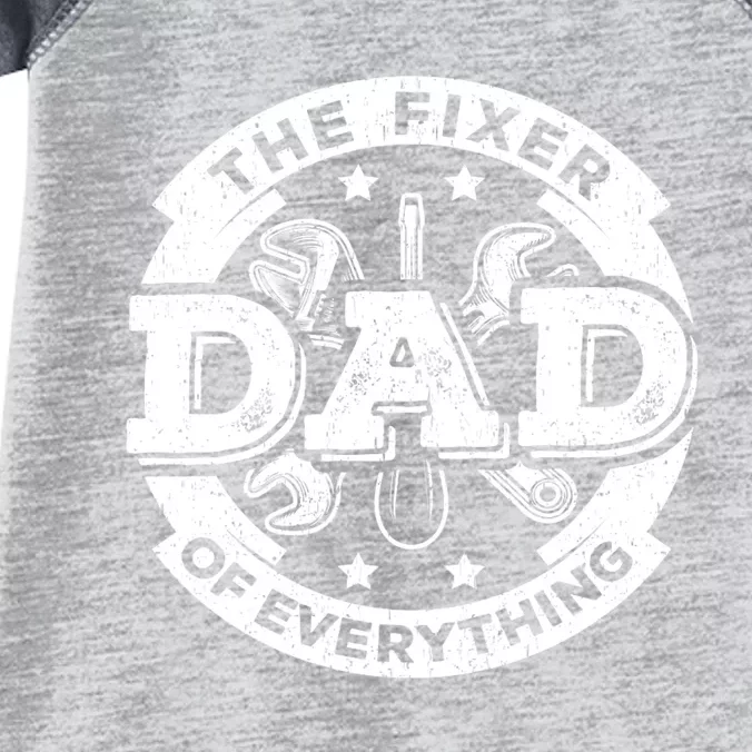 Dad The Fixer Of Everything Funny FatherS Day Tools Infant Baby Jersey Bodysuit