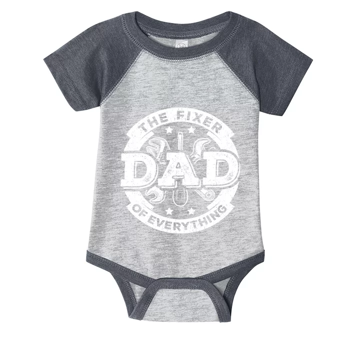 Dad The Fixer Of Everything Funny FatherS Day Tools Infant Baby Jersey Bodysuit