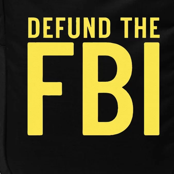 Defund the FBI AntiGovernment Political Impact Tech Backpack