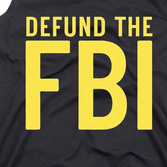 Defund the FBI AntiGovernment Political Tank Top