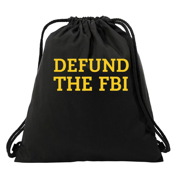 Defund the FBI Drawstring Bag