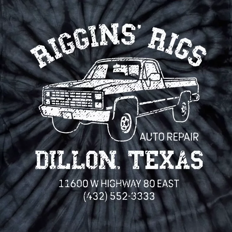 Dillon Texas Football Fan Auto Repair Riggins Rigs Tie-Dye T-Shirt