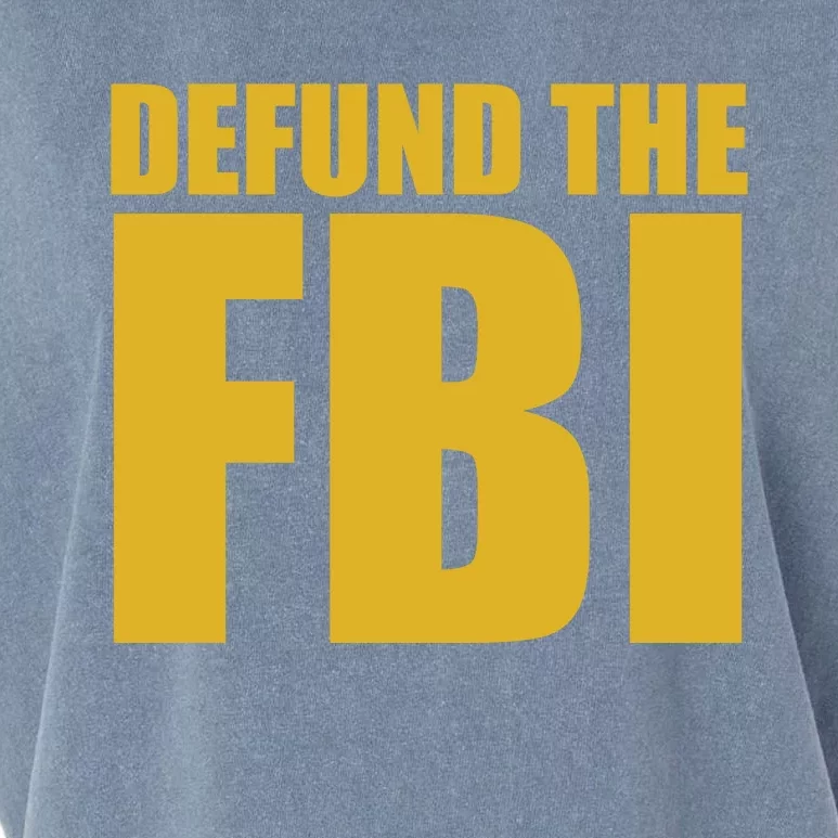 Defund The FBI Garment-Dyed Women's Muscle Tee