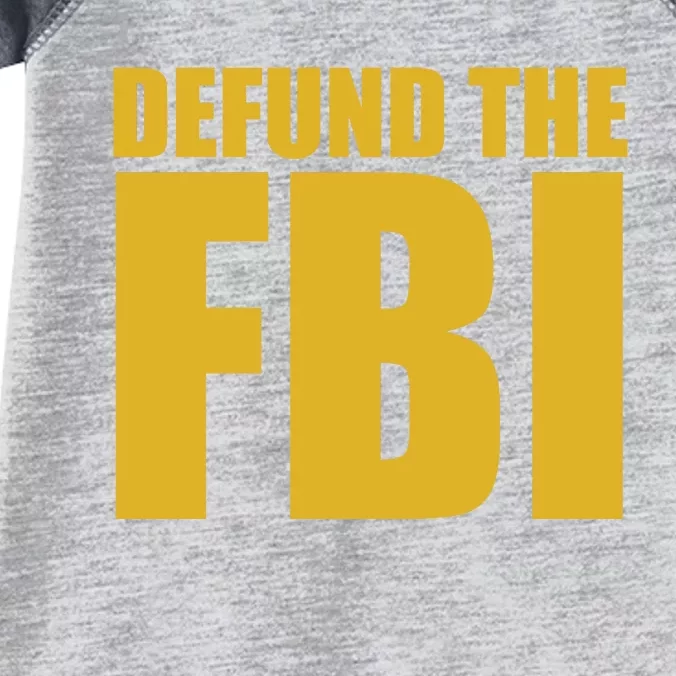 Defund The FBI Infant Baby Jersey Bodysuit