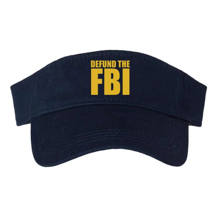 Defund The FBI Valucap Bio-Washed Visor