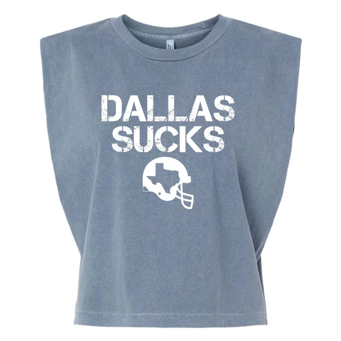 Dallas Texas Football Fan Garment-Dyed Women's Muscle Tee