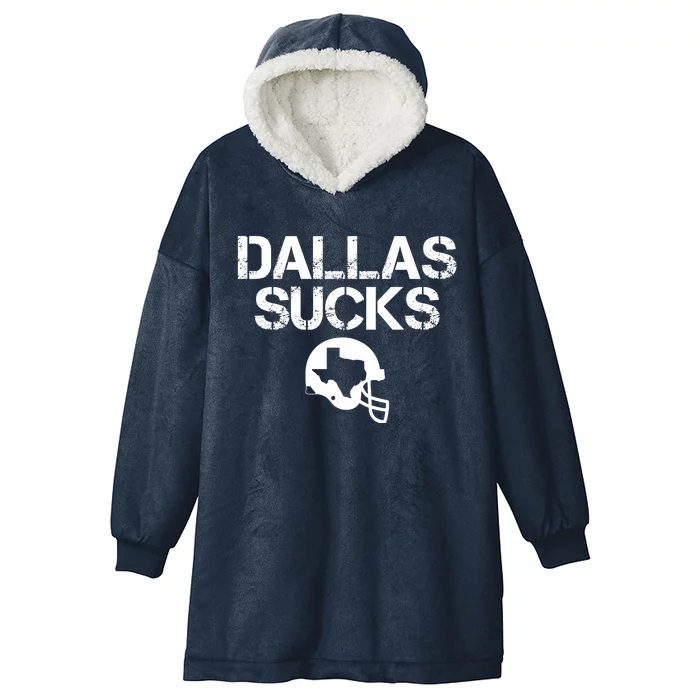 Dallas Texas Football Fan Hooded Wearable Blanket