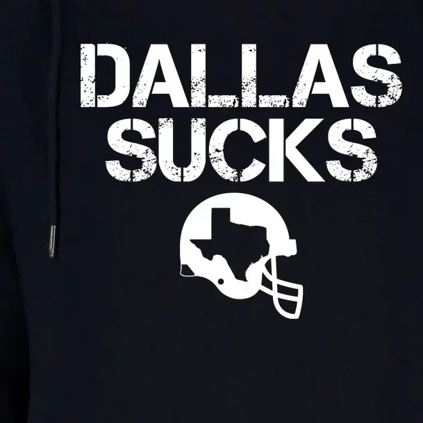 Dallas Texas Football Fan Womens Funnel Neck Pullover Hood