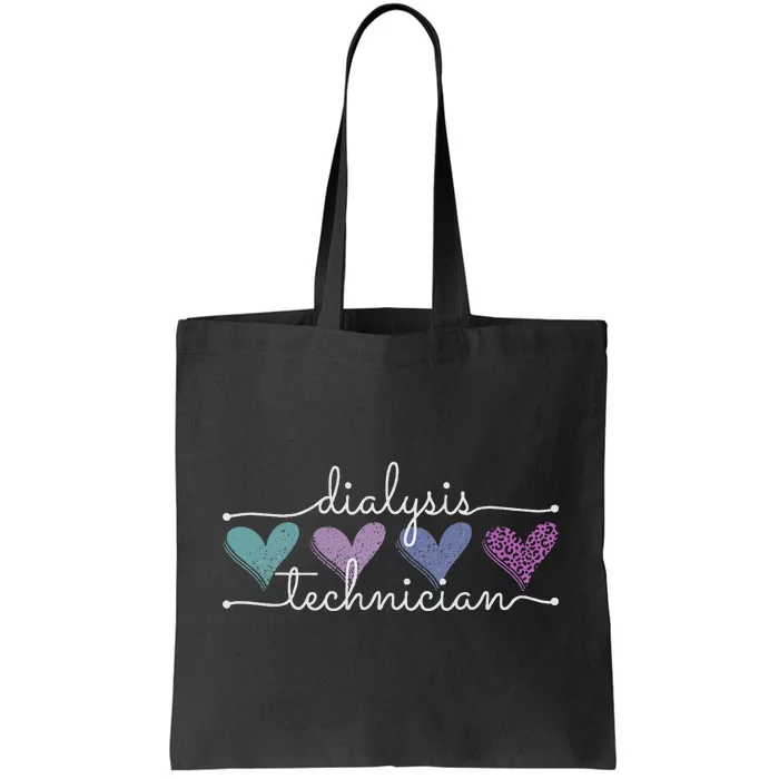 Dialysis Technician Funny Nephrology Tech Hemodialysis Tote Bag