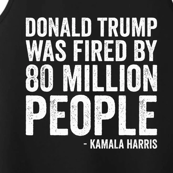 Donald Trump Fired By 81 Million People Kamala Harris Performance Tank