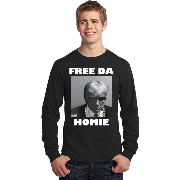 Donald Trump Free Da Homie Tall Long Sleeve T-Shirt