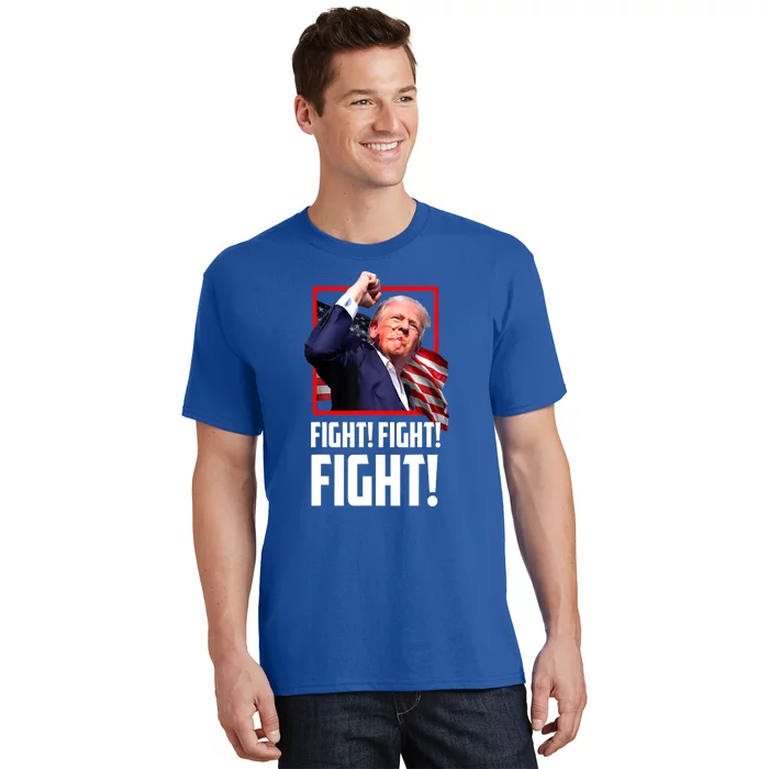 Donald Trump Fight Fighting Fighters Supporters Americans Gift T-Shirt