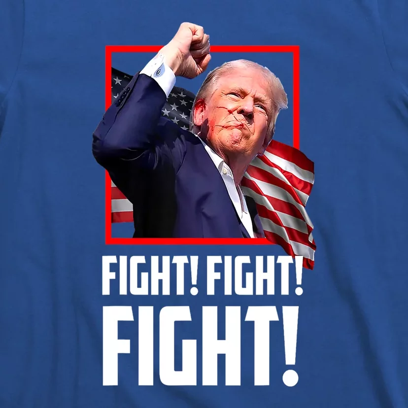 Donald Trump Fight Fighting Fighters Supporters Americans Gift T-Shirt