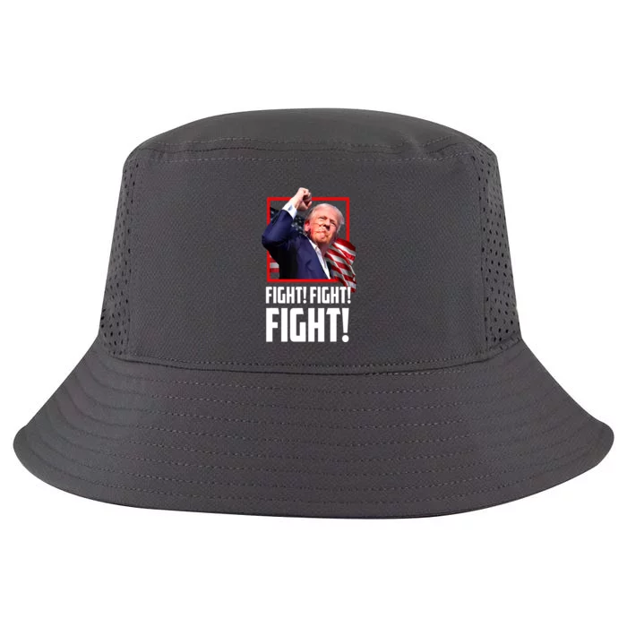 Donald Trump Fight Fighting Fighters Supporters Americans Gift Cool Comfort Performance Bucket Hat