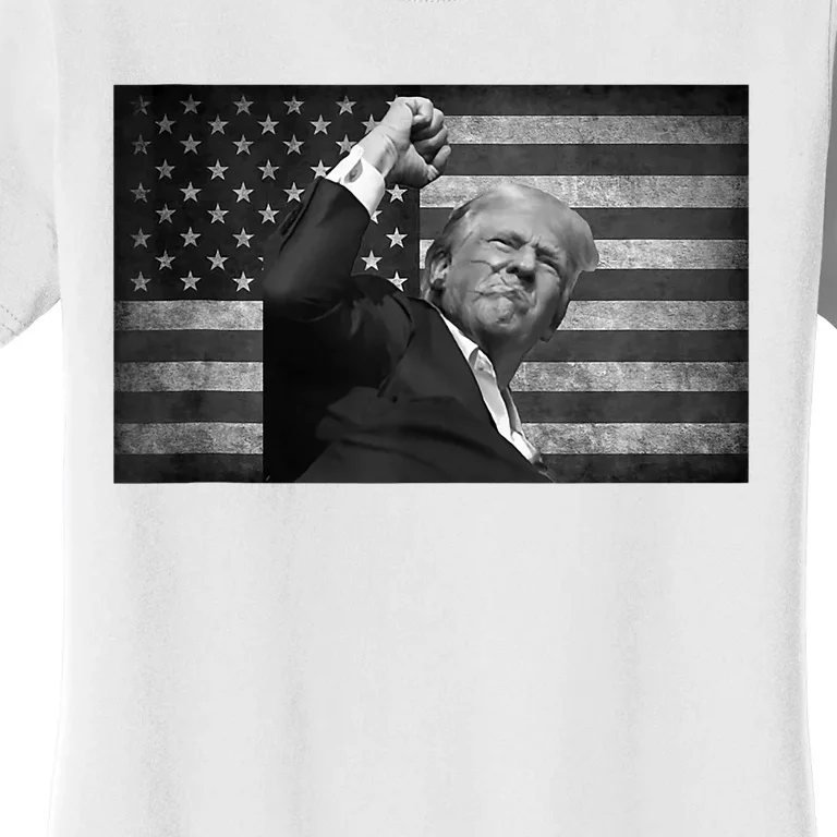 Donald Trump Fight For Freedom Make America Great Again Women's T-Shirt