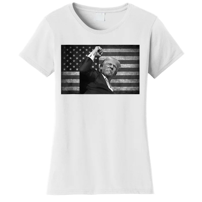 Donald Trump Fight For Freedom Make America Great Again Women's T-Shirt