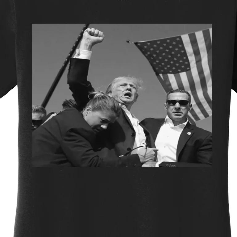 Donald Trump Fist Pump Women's T-Shirt