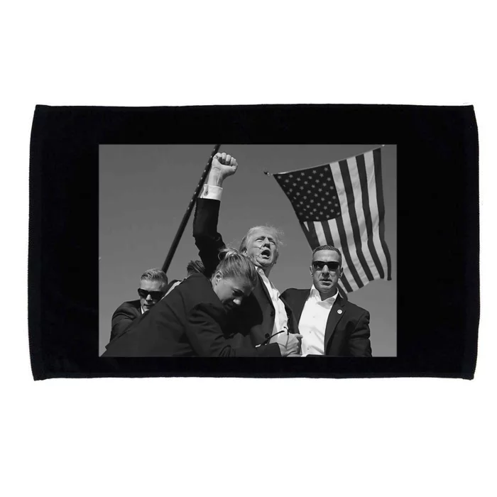 Donald Trump Fist Pump Microfiber Hand Towel