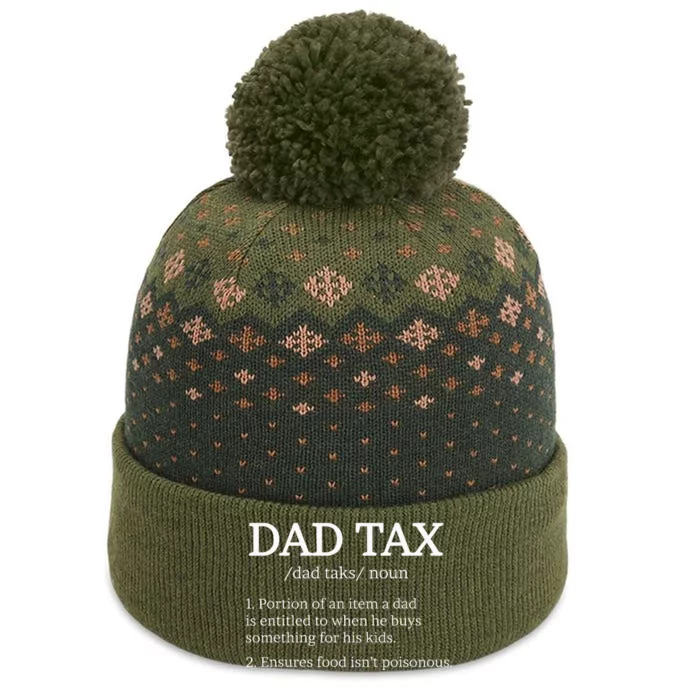 Dad Tax For Dad Tax Definition The Baniff Cuffed Pom Beanie