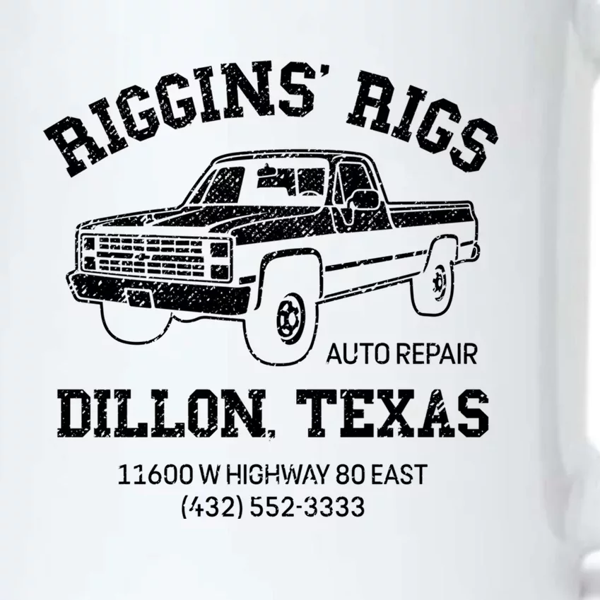 Dillon Texas Football Fan Auto Repair Riggins Rigs Gift Black Color Changing Mug