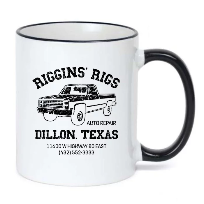 Dillon Texas Football Fan Auto Repair Riggins Rigs Gift Black Color Changing Mug