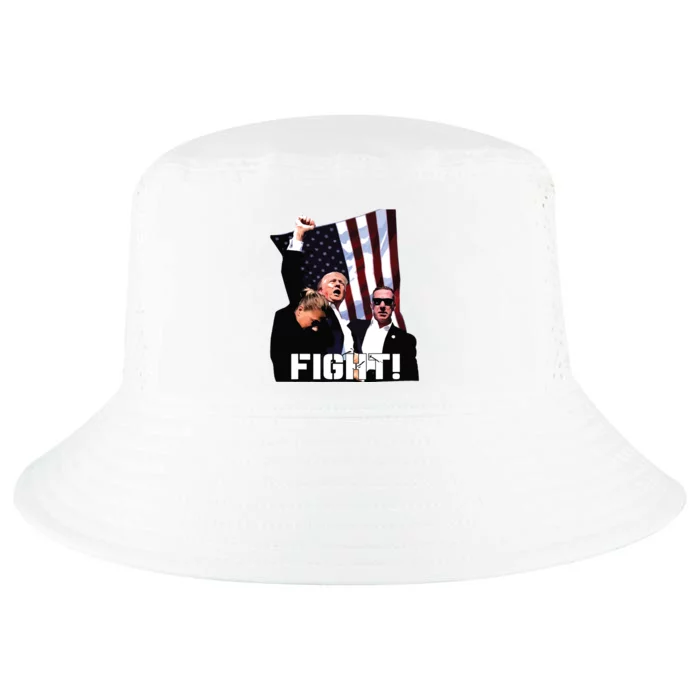 Donald Trump Fight Fighting Fighters Supporters Americans Cool Comfort Performance Bucket Hat