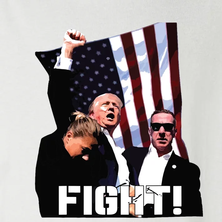 Donald Trump Fight Fighting Fighters Supporters Americans Toddler Long Sleeve Shirt