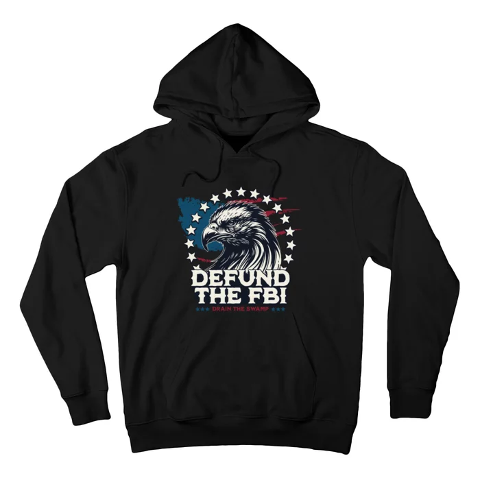 Defund The FBI MAGAConservative Republican Fourth Of July Hoodie