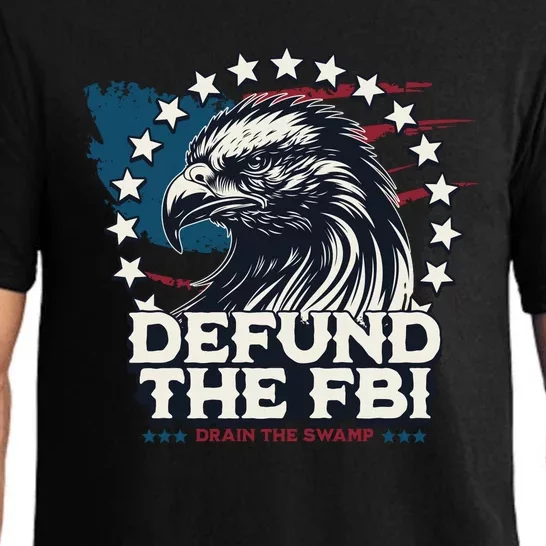 Defund The FBI MAGAConservative Republican Fourth Of July Pajama Set