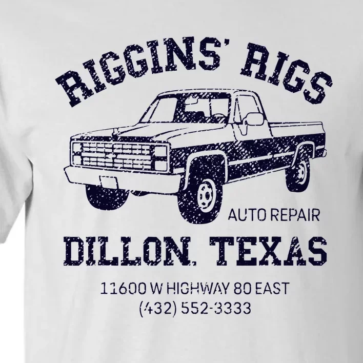 Dillon Texas Friday Night Football Player Fan Riggins Rigs Tall T-Shirt