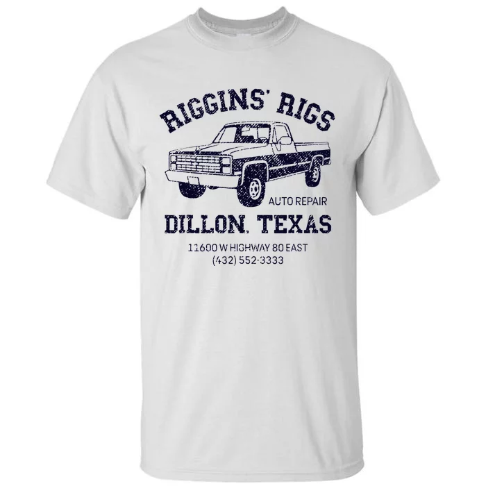 Dillon Texas Friday Night Football Player Fan Riggins Rigs Tall T-Shirt