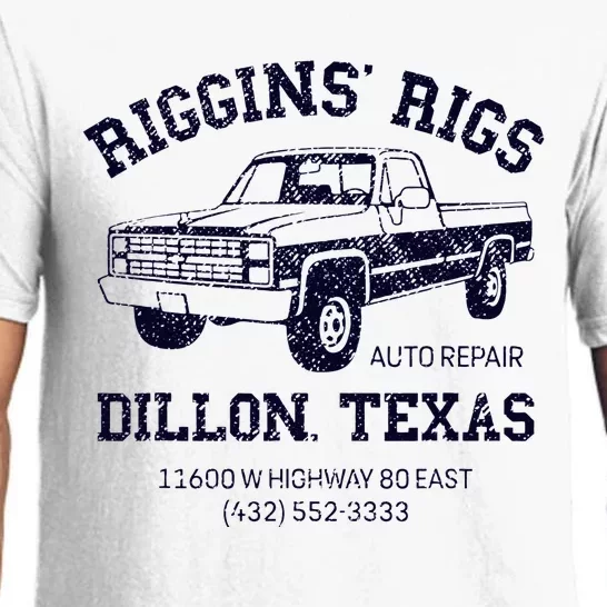 Dillon Texas Friday Night Football Player Fan Riggins Rigs Pajama Set