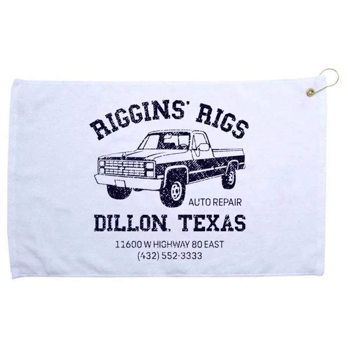 Dillon Texas Friday Night Football Player Fan Riggins Rigs Grommeted Golf Towel