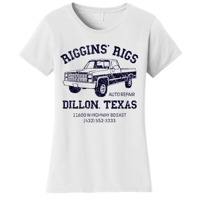 Dillon Texas Friday Night Football Player Fan Riggins Rigs Women's T-Shirt