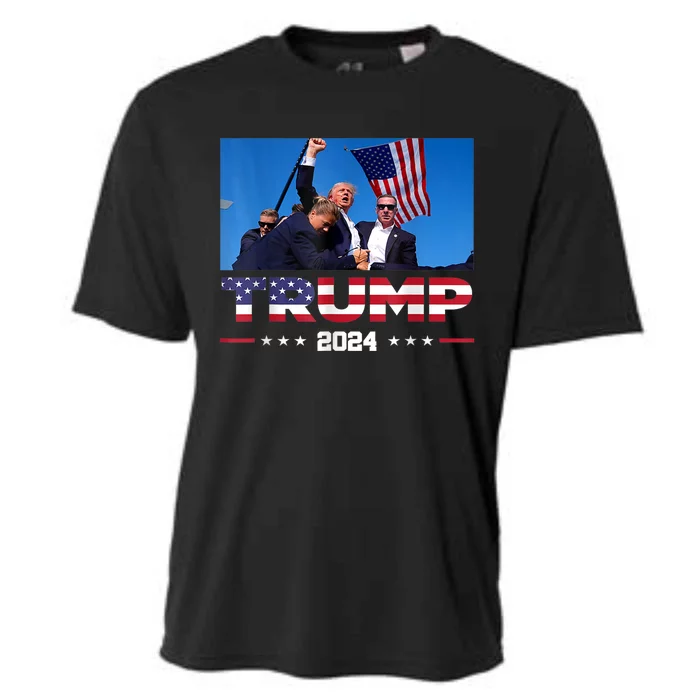 Donald Trump Fist Pump Cooling Performance Crew T-Shirt