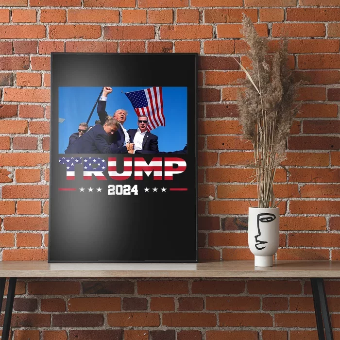 Donald Trump Fist Pump Poster