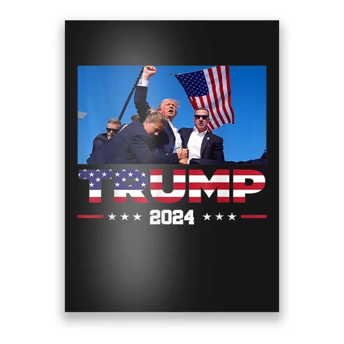 Donald Trump Fist Pump Poster