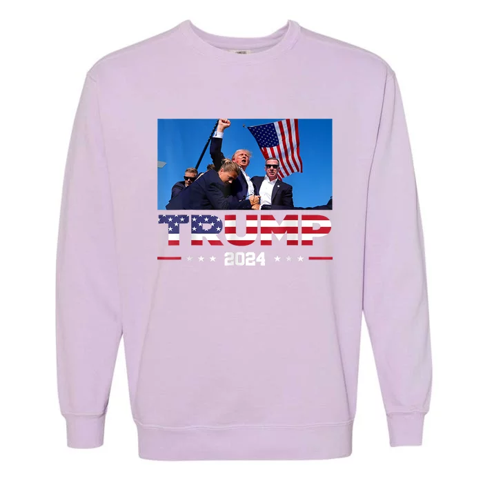 Donald Trump Fist Pump Garment-Dyed Sweatshirt