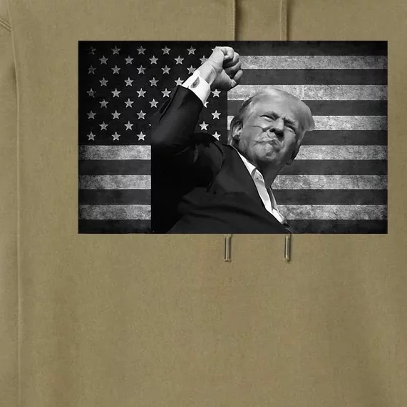 Donald Trump Fight For Freedom Premium Hoodie