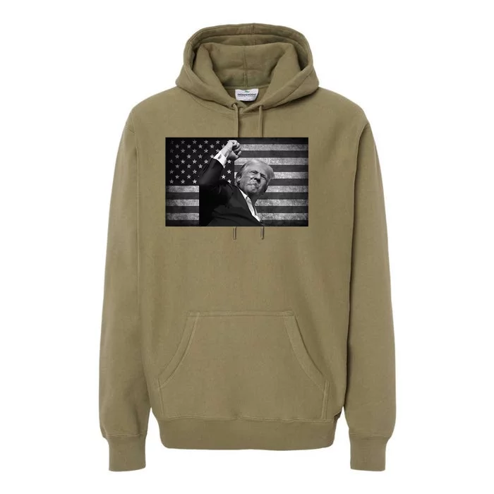 Donald Trump Fight For Freedom Premium Hoodie