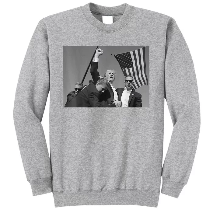 Donald Trump Fist Pump Tall Sweatshirt