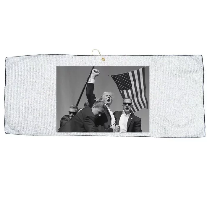 Donald Trump Fist Pump Large Microfiber Waffle Golf Towel