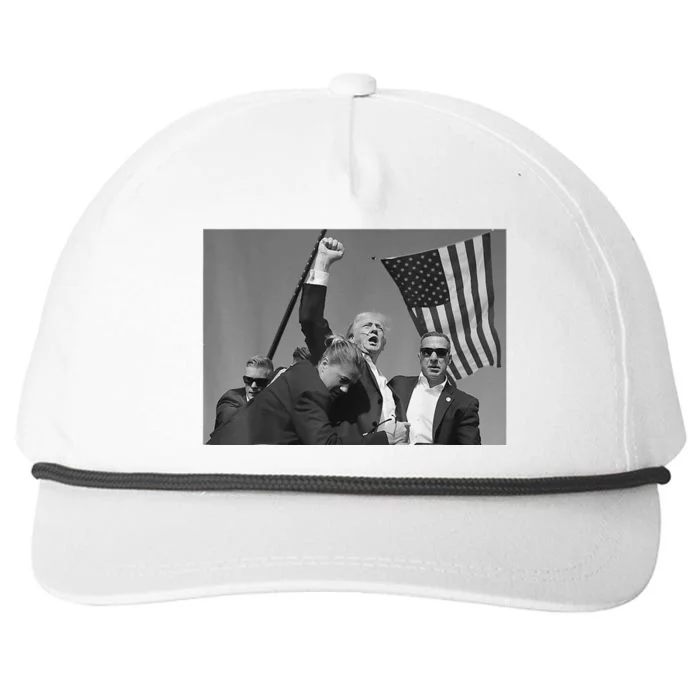 Donald Trump Fist Pump Snapback Five-Panel Rope Hat