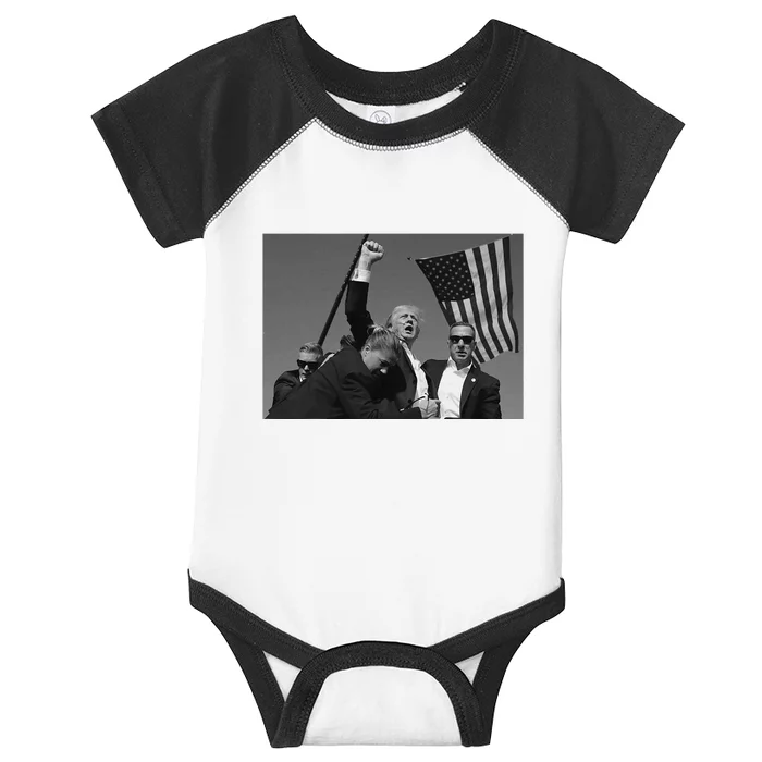 Donald Trump Fist Pump Infant Baby Jersey Bodysuit