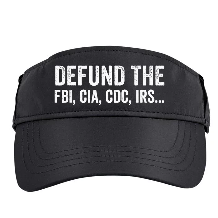 Defund The FBI For Men Women Adult Drive Performance Visor