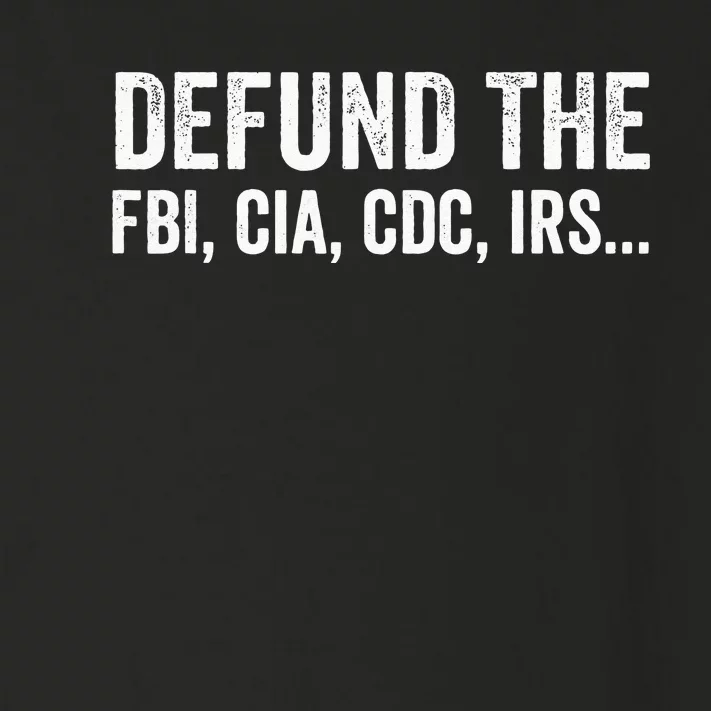 Defund The FBI For Men Women Toddler Long Sleeve Shirt